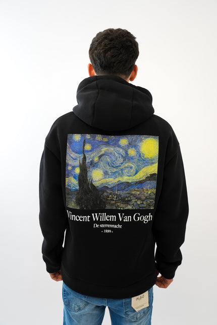 Hoodie Hart Donkerrood