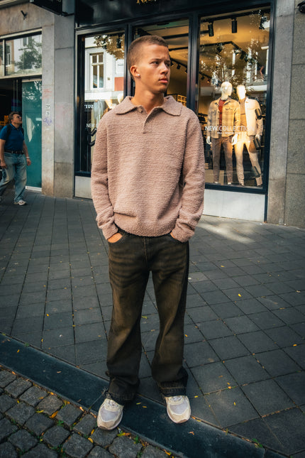 Brown flair pants