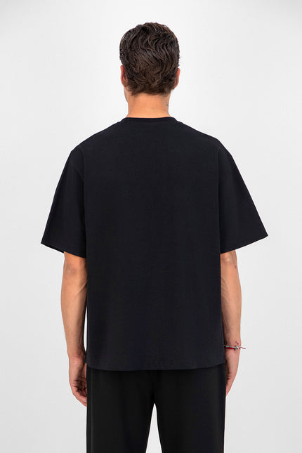 T-shirt "Heart" Black/White