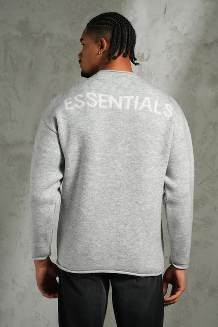 Sweater "Essential" grey