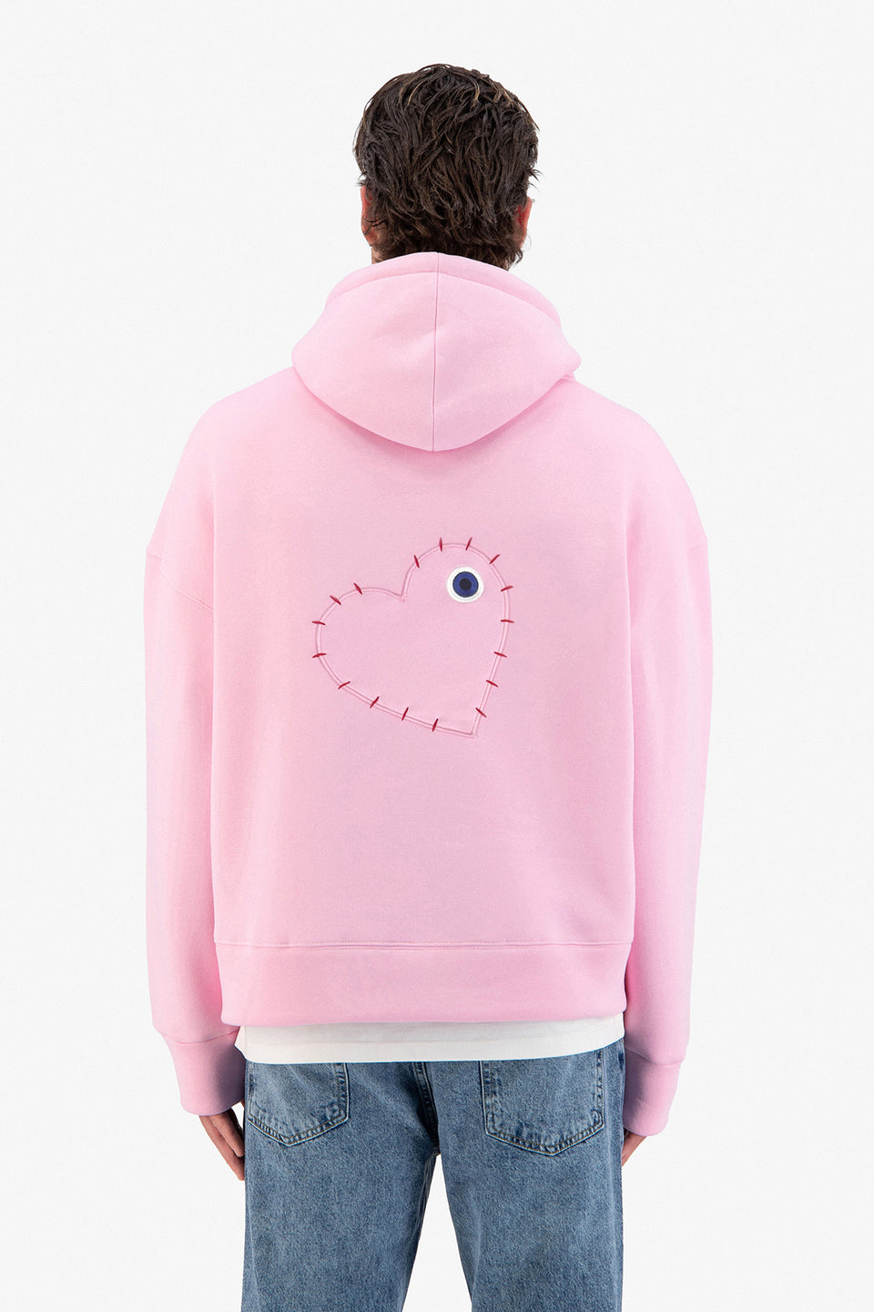 Hoodie "Pink heart"